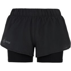 Vêtements Shorts / Bermudas Kilpi Short running 2 en 1 femme  BERGEN-W Noir