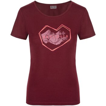 Vêtements T-shirts manches courtes Kilpi T-shirt randonnée femme  GAROVE-W Rouge
