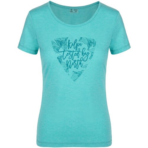 Vêtements T-shirts manches courtes Kilpi T-shirt randonnée femme  GAROVE-W Bleu
