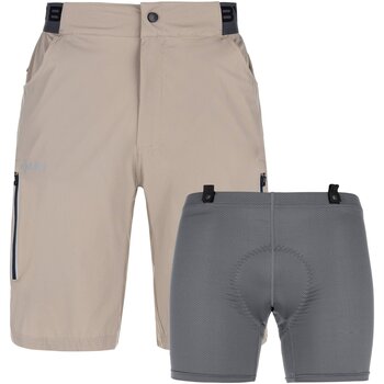 Vêtements Shorts / Bermudas Kilpi Short de vélo VTT homme  TRACKEE-M Beige