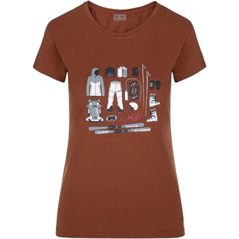 Vêtements T-shirts manches courtes Kilpi T-shirt technique femme  TORNES-W Rouge