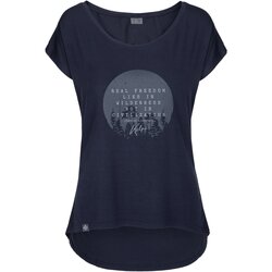 Vêtements T-shirts manches courtes Kilpi T-shirt coton femme  ROISIN-W Bleu