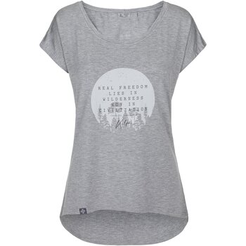 Vêtements T-shirts manches courtes Kilpi T-shirt coton femme  ROISIN-W Gris