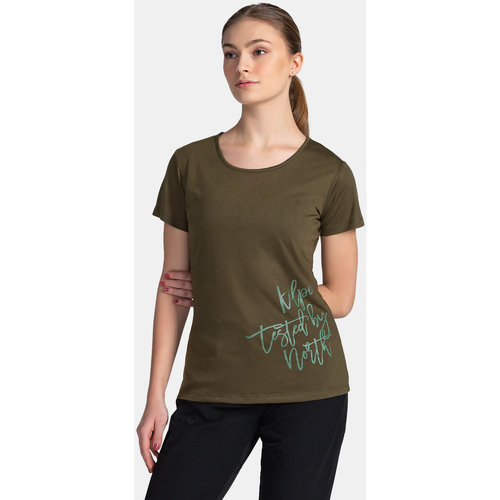 Vêtements Terrain Spray Jacket Kilpi T-shirt fonctionnel pour femme  GAROVE-W Vert