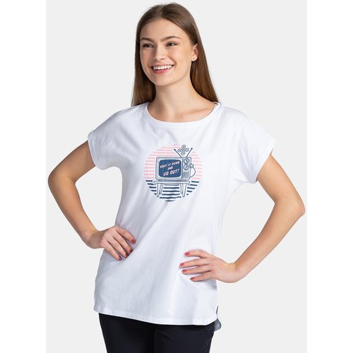Vêtements Terres australes françaises Kilpi T-shirt en coton pour femme  NELLIM-W Blanc