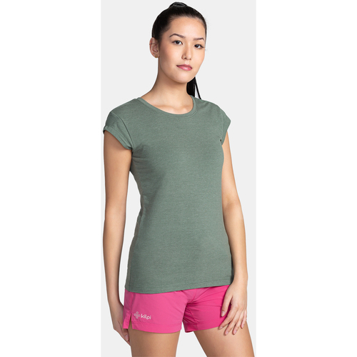 Vêtements New Balance Nume Kilpi T-shirt en coton pour femme  PROMO-W Vert