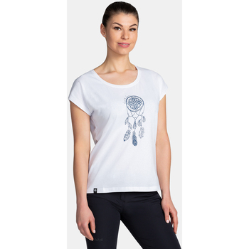 Vêtements T-shirts manches courtes Kilpi T-shirt en coton pour femme  ROANE-W Blanc