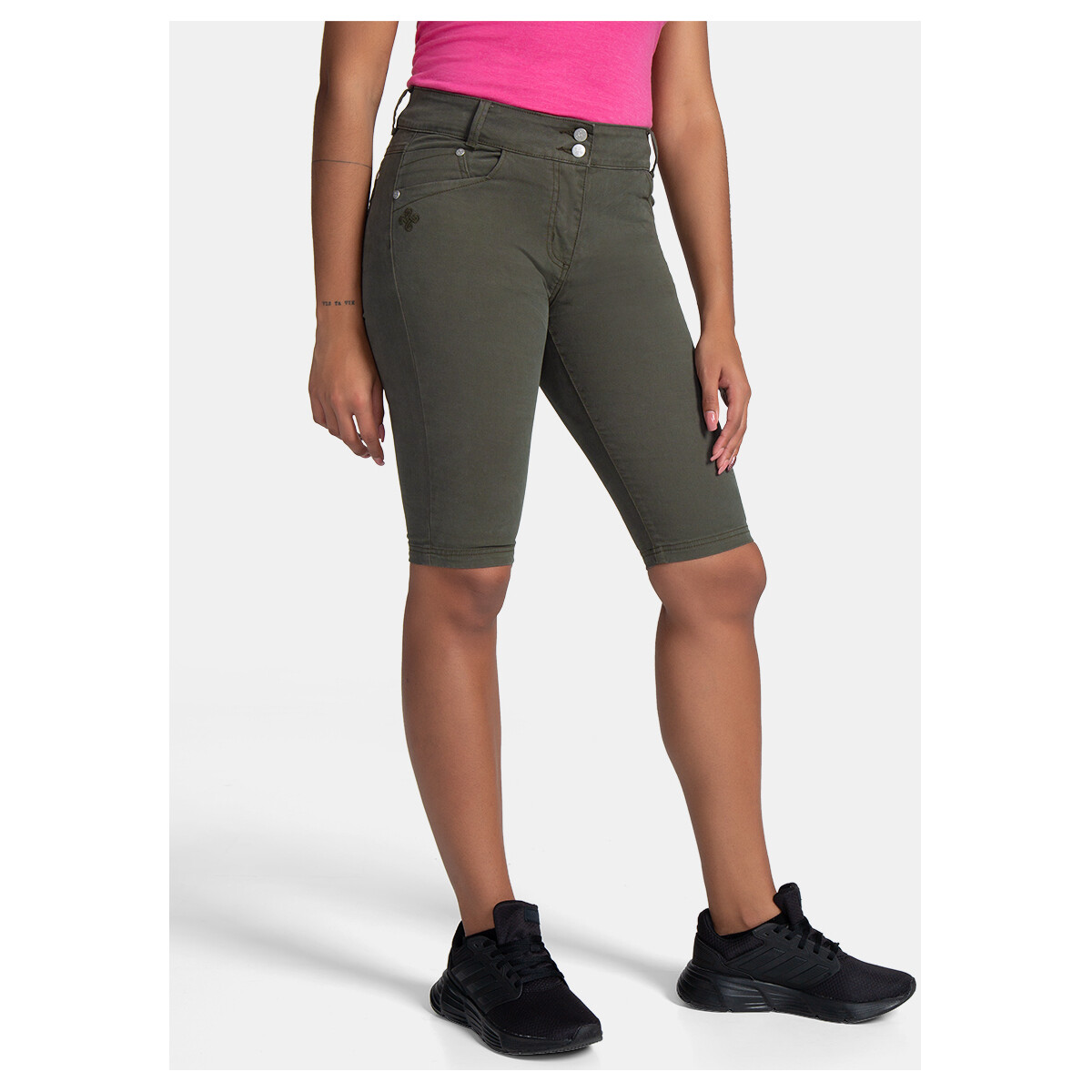 Vêtements Shorts / Bermudas Kilpi Short en coton pour femme  PARIVA-W Vert