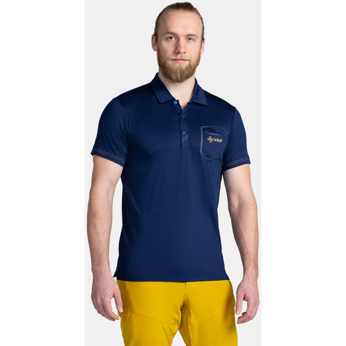 Vêtements T-shirts manches courtes Kilpi Polo fonctionnel pour homme  GIVRY-M Bleu