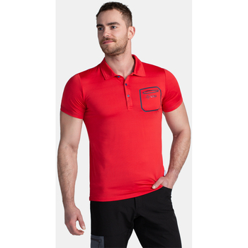 Vêtements T-shirts manches courtes Kilpi Polo fonctionnel pour homme  GIVRY-M Rouge