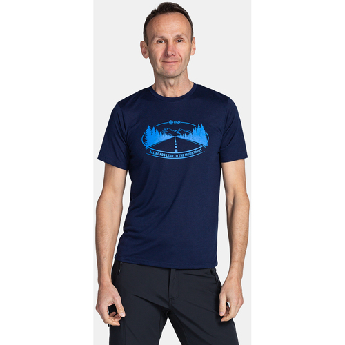 Vêtements T-shirts manches courtes Kilpi T-shirt fonctionnel pour homme  GAROVE-M Bleu