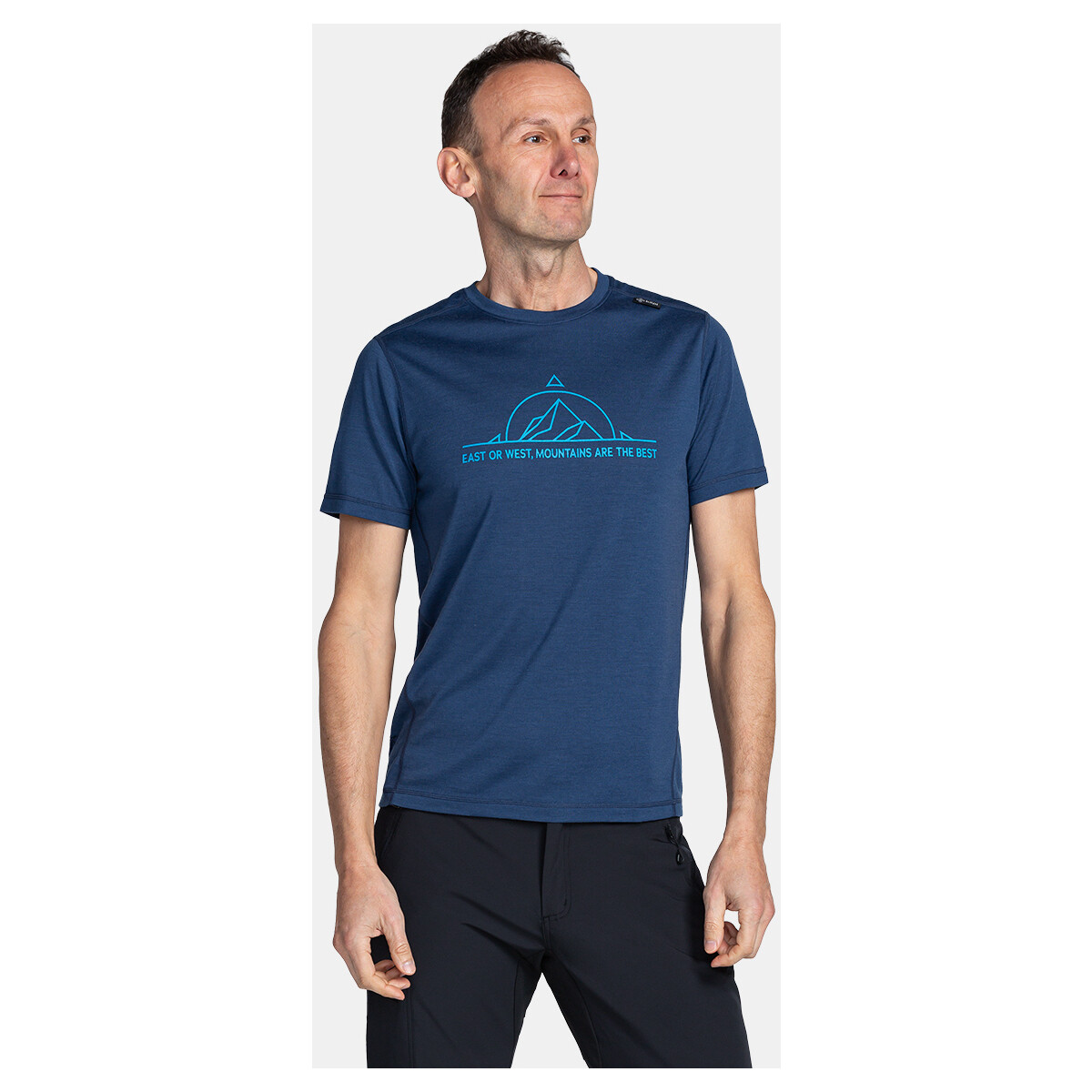 Vêtements T-shirts manches courtes Kilpi T-shirt fonctionnel pour homme  MERIN-M Bleu