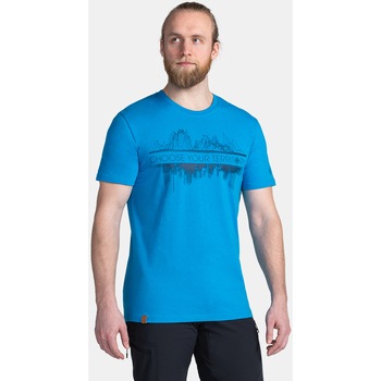 Vêtements T-shirts manches courtes Kilpi T-shirt en coton pour homme  CHOOSE-M Bleu