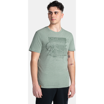 Vêtements T-shirts manches courtes Kilpi T-shirt en coton pour homme  PORTELA-M Vert