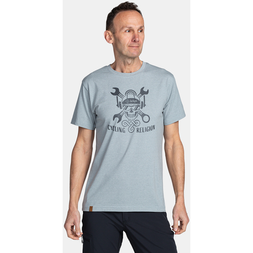Vêtements T-shirts manches courtes Kilpi T-shirt en coton pour homme  SKULLY-M Gris