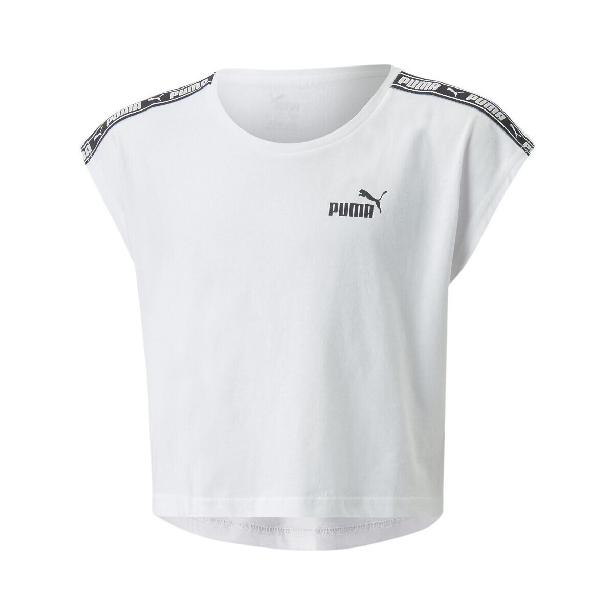 Vêtements Fille T-shirts manches courtes Puma Award 848381-02 Blanc