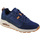 Chaussures Homme Baskets basses navy Skechers Uno-Layover Bleu