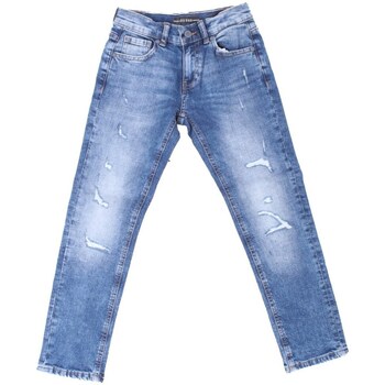 Vêtements Garçon Pantalons 5 poches Guess L3YA03D52Z0 Bleu