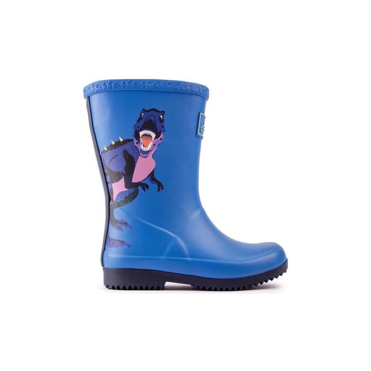 Chaussures Enfant Bottes de pluie Joules T-Rex Bottes Bleu