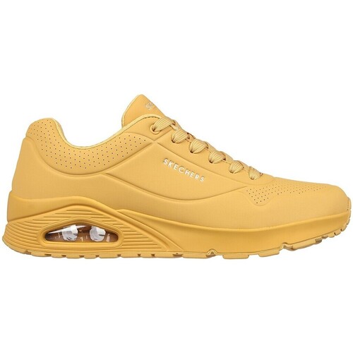 Chaussures Homme Baskets mode Ivory Skechers DEPORTIVAS HOMBRE UNO - STAND ON AIR AMARILLO Jaune