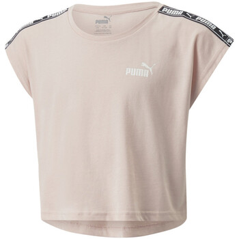 Vêtements Fille T-shirts manches courtes Puma 366487-12 848381-36 Rose