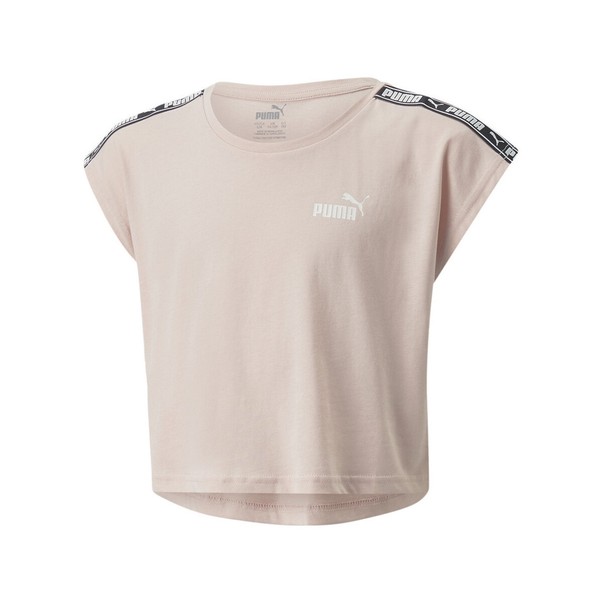 Vêtements Fille T-shirts manches courtes klein Puma 848381-36 Rose