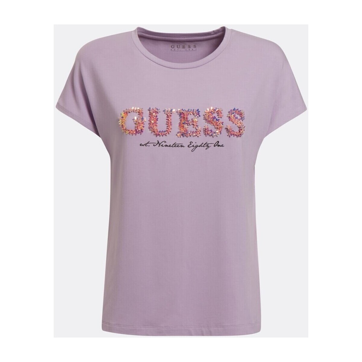 Vêtements Femme T-shirts & Polos Guess W2GI03 K68D0 Violet