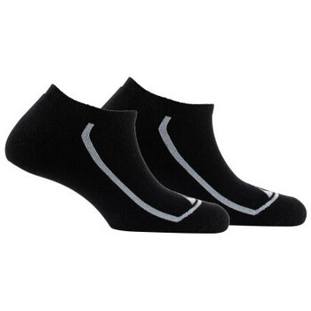 Sous-vêtements Bottines / Boots Le Coq Sportif Lot de 2 paires d'invisibles en coton Noir