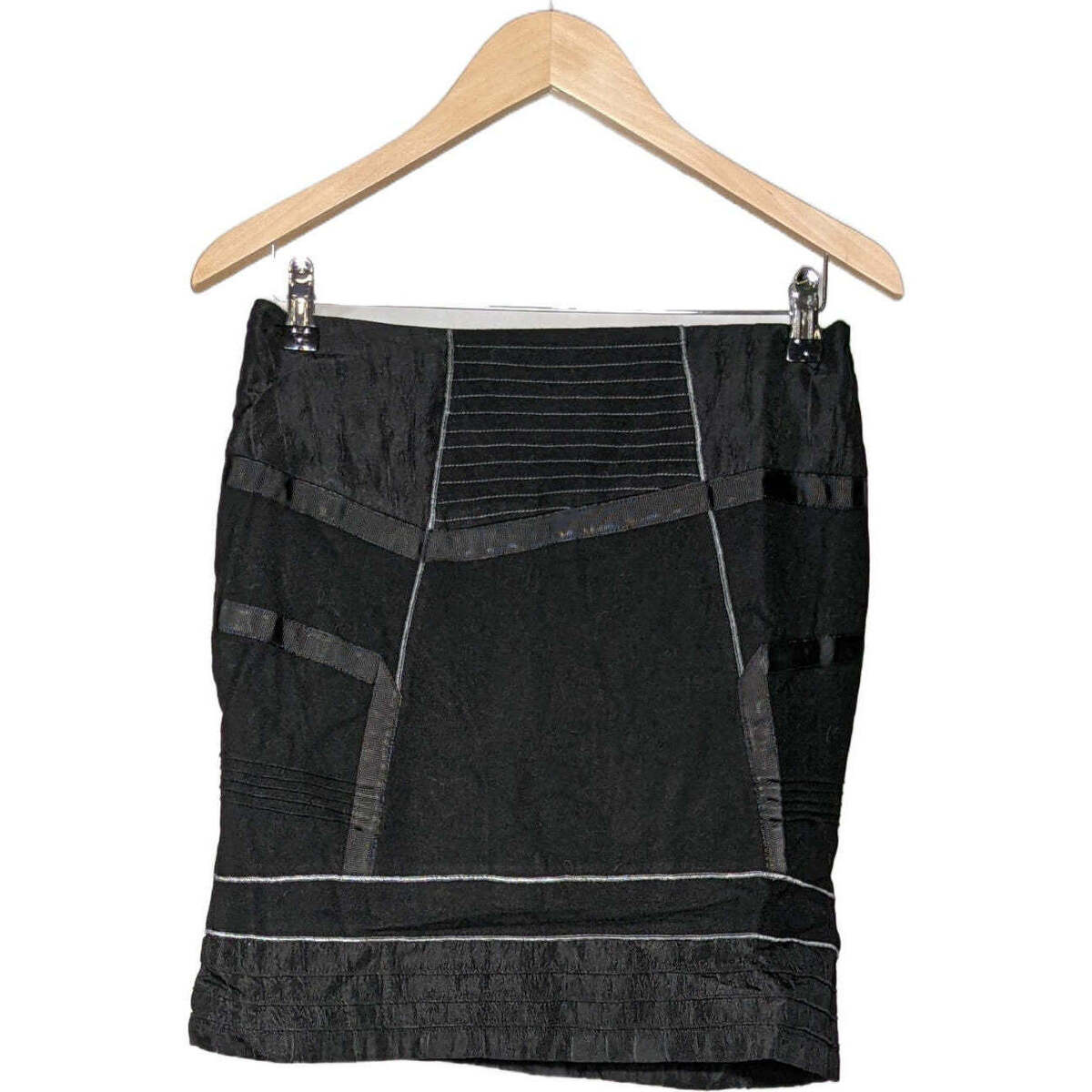 Vêtements Femme Jupes Salt And Pepper jupe courte  38 - T2 - M Noir Noir