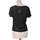 Vêtements Femme T-shirts & Polos Pause Cafe 40 - T3 - L Noir