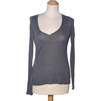 Vêtements Femme checked long-sleeved shirt Bianco Comptoir Des Cotonniers 34 - T0 - XS Gris