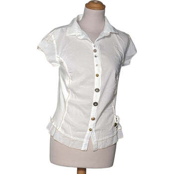 chemise elisa cavaletti  chemise  36 - t1 - s blanc 