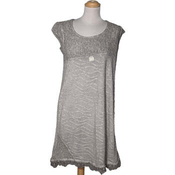 robe courte elisa cavaletti  robe courte  36 - t1 - s gris 