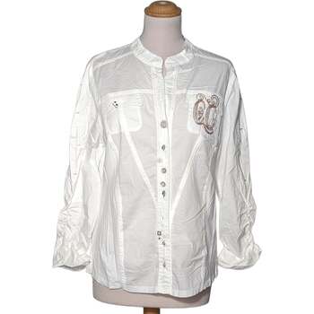 Elisa Cavaletti chemise  40 - T3 - L Blanc Blanc