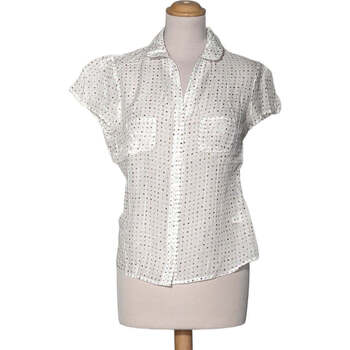 Vêtements Femme Chemises / Chemisiers Caroll chemise  38 - T2 - M Blanc Blanc