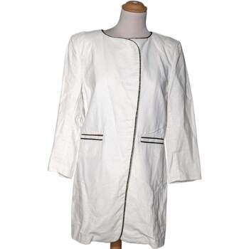 Vêtements Femme Vestes Serviettes de plage veste mi-saison  38 - T2 - M Blanc Blanc