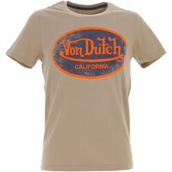 Vêtements Hilfiger T-shirts manches courtes Von Dutch Tee shirt aaron Beige