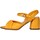Chaussures Femme Sandales et Nu-pieds Epoche' Xi 462 Jaune