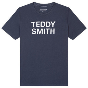 Vêtements Garçon T-shirts manches courtes Teddy Smith TEE-SHIRT TICLASS 3 JUNIOR - TOTAL NAVY - 16 ans Multicolore