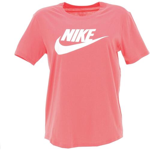 Vêtements Femme T-shirts manches courtes Nike W nsw tee essntl icn ftra Autres