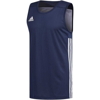 Vêtements Homme Démotocross / T-shirts sans manche adidas Originals 3G Spee Rev Jrs Bleu