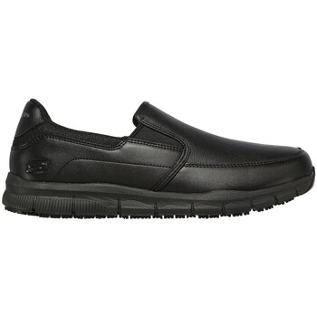 Chaussures Homme Baskets mode Skechers Max ZAPATO TRABAJO WORK RELAXED FIT NEGRO Noir