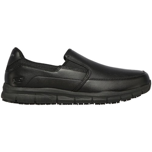 Chaussures Homme Baskets mode Skechers ZAPATO TRABAJO WORK RELAXED FIT NEGRO Noir