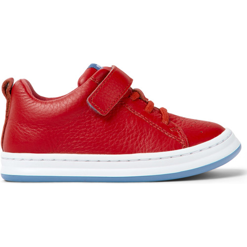 Chaussures Enfant Baskets mode Camper Le Temps des Cer cuir Rouge