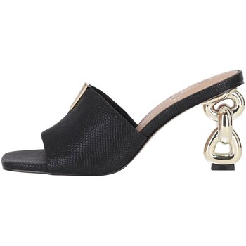Chaussures Femme Mules Exé Carpet Shoes Exe' Dolly 843 Chaussons Femme Noir Noir