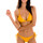 Vêtements Femme Maillots de bain séparables Rio De Sol Sunsation Edenpequi UPF 50+ Jaune