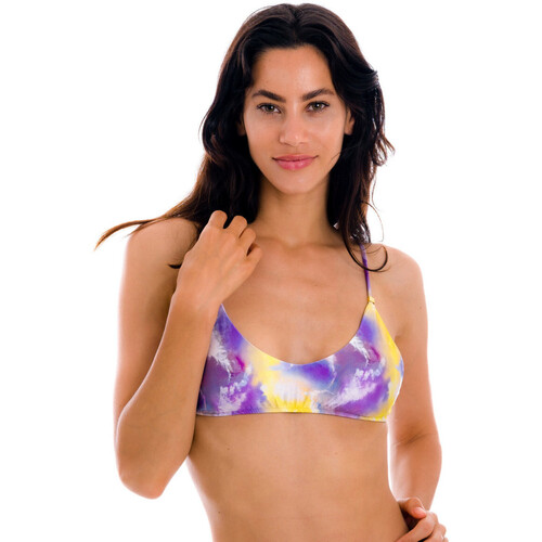 Vêtements Femme Maillots de bain séparables Rio De Sol Sunsation Tiedyepurple UPF 50+ Violet