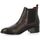 Chaussures Femme Boots Exit Boots cuir nubuck serpent  bdeaux Bordeaux