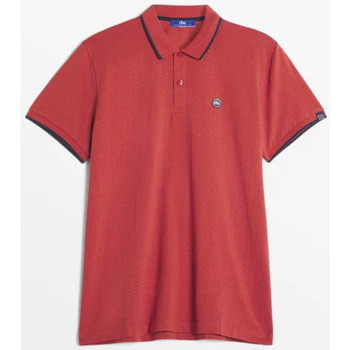 Vêtements Homme Polos manches courtes TBS NORYGPOL Rouge