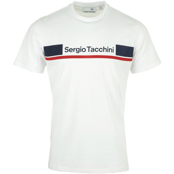 Vêtements Homme T-shirts manches courtes Sergio Tacchini Douceur d intéri Blanc